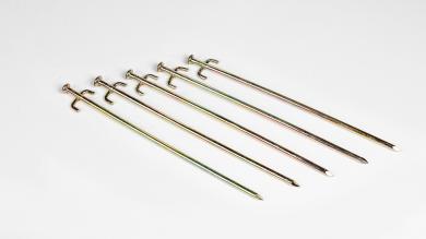 Beaver Brand Felsboden-Zeltnagel "T" Stahl verzinkt 25 cm (Set à 5 Stck.) 