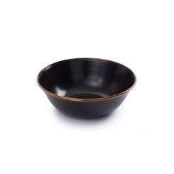 Barebones Emailleschale Set à 2 Stück Charcoal (schwarz)