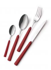 Camping Besteck FIABA 16 tlg Edelstahl, diverse Farben 