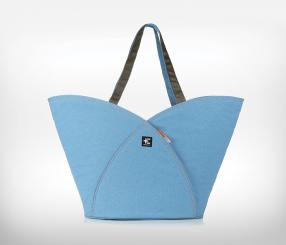 Terra Nation Strandtasche Pua Kopu blau