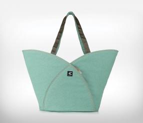 Terra Nation Strandtasche Pua Kopu grün