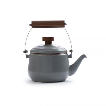Barebones Emaille Teekanne Slate Grey (grau)