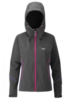 Rab Softshelljacke Sawtooth Hoodie Women Beluga | S (10)
